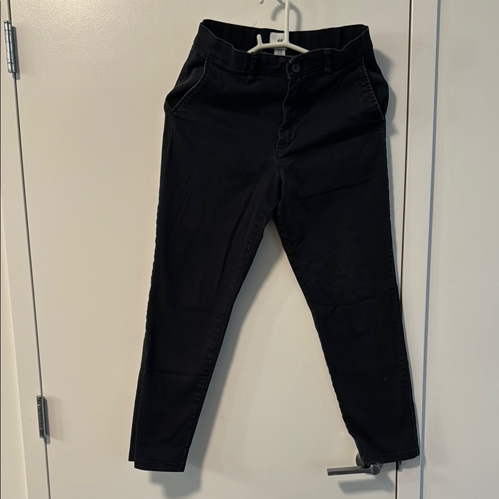 Black H&M Slim Fit Pants
